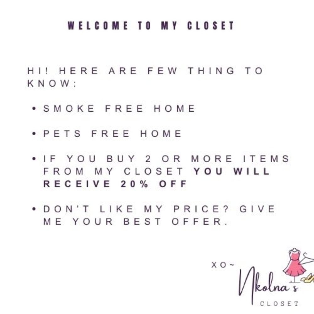 Welcome To My Closet